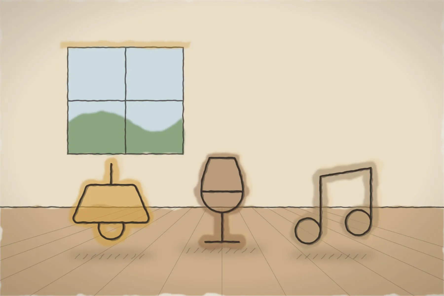 Salonul Mare, cu ringul de dans (ilustrație)